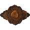 Ekena Millwork Piedmont Ceiling Medallion, Hand-Painted Rust, 37"W x 26"H x 1 3/8"P CM37X26PERUS - alternate 1
